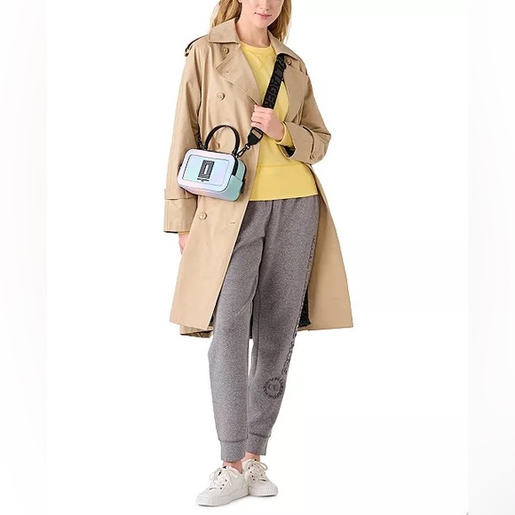 NWT Karl Lagerfeld Ombre Simone Crossbody Camara Bag, Guitar Strap and Dustbag - Picture 2 of 10